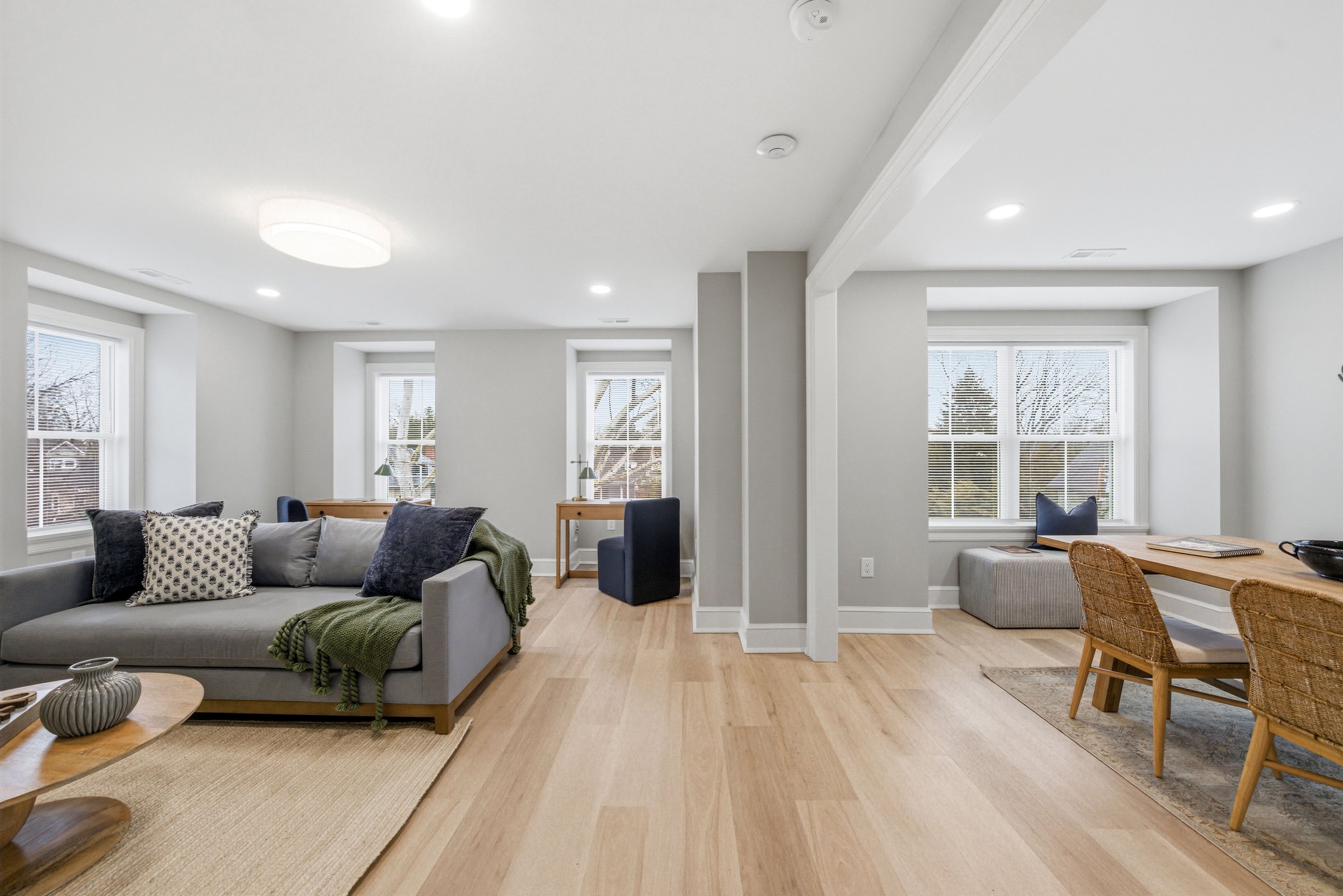110 Basement Lounge Staged